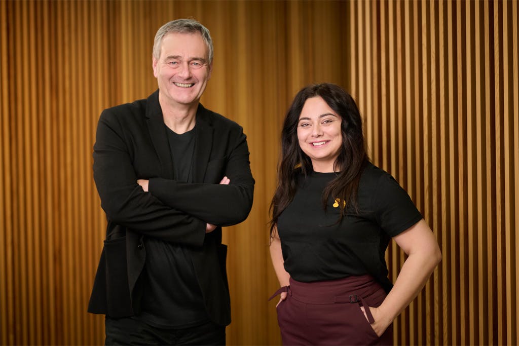 Left: Jeremy Hill, Chief Science & Technology Officer, Fonterra, Right: Anna El Tahchy, Chief Technical Officer, Nourish Ingredients